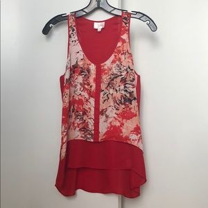 Parker 100% silk tank top